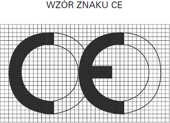 wzór oznakowania CE